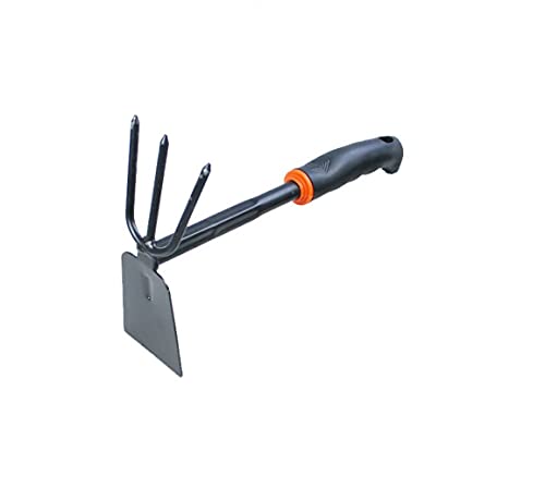 Azadón de mano 2 en 1 para jardinería miniatura 2