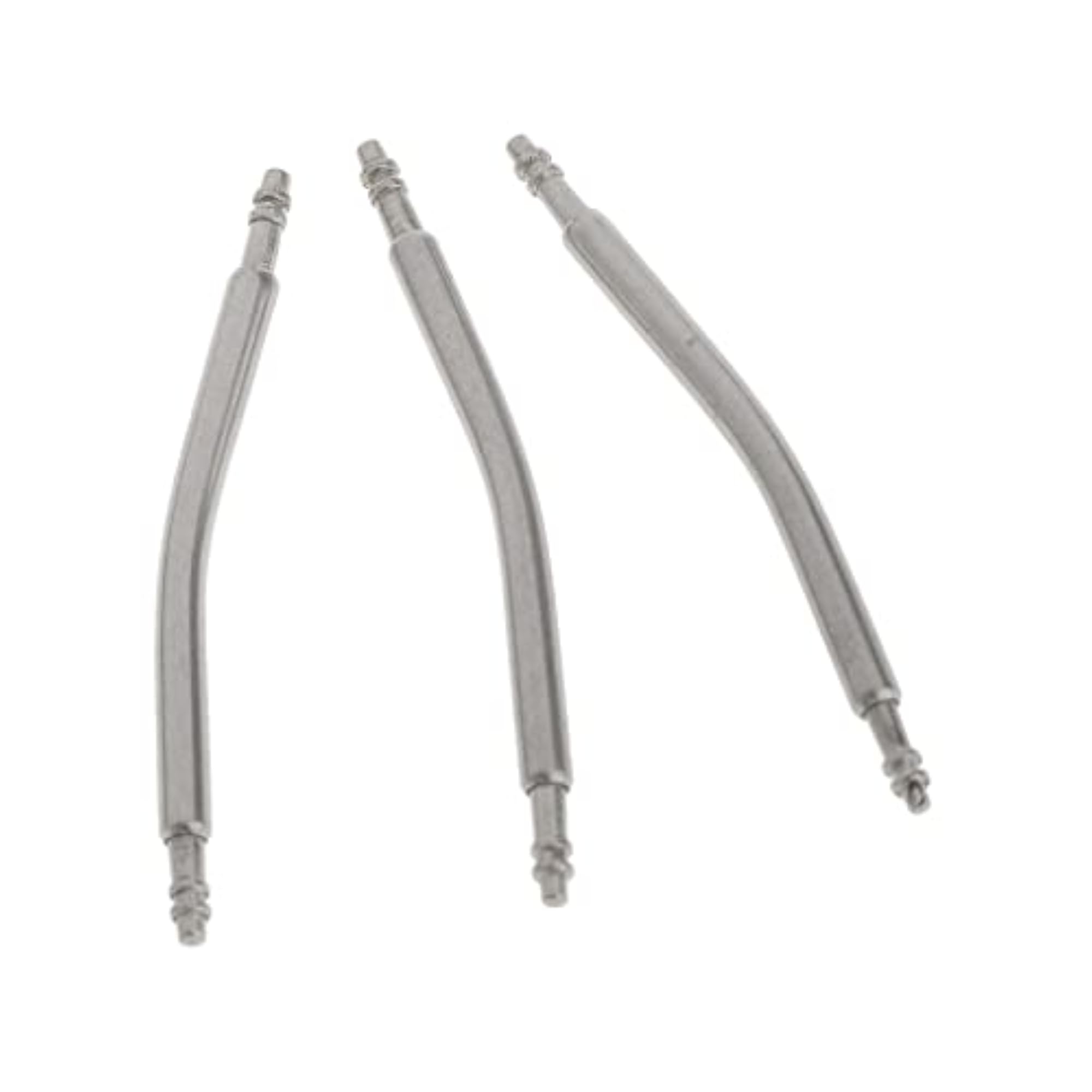 200pcs Stainless Steel Curved Spring Bar Pins for Watch Band
