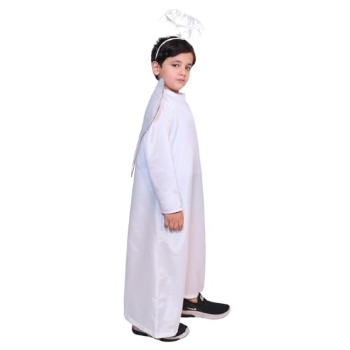 Image of Kaku Fancy Dresses Christmas Costumes for Kids, Nativity Set for Boys & Girls, Christmas Theme Dress - Mother Merry, Shepherd, Wise Men, Priest, Fairy Angel, Prince Costume for Boys & Girls