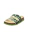 Superfit Fussbettpantoffel Jungen GRÜN/Mehrfarbig 7080 Hausschuh, 34 EU