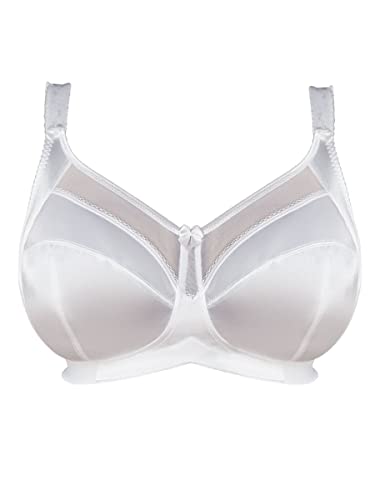 Goddess Women's Plus Size Keira Wireless Soft Cup Bra, White, 42H #TOP2