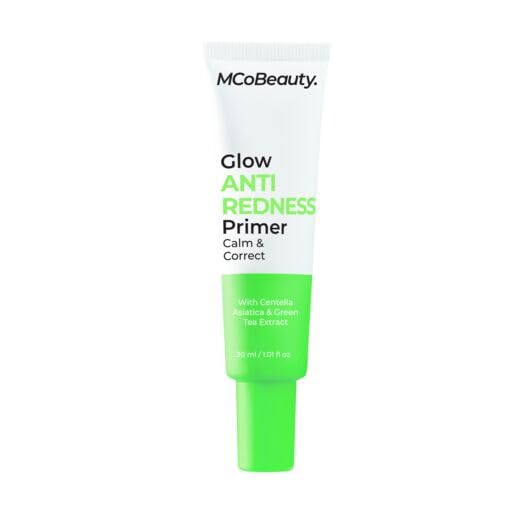 MCoBeauty Glow Anti Redness Primer with Green Pigments