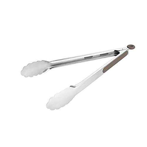 Pinze da Cucina Pinze da Cucina, per friggere, Cucinare, Pane Barbecue, Dimensioni ： 350 mm * 38 mm, Resistenza alle Alte Temperature