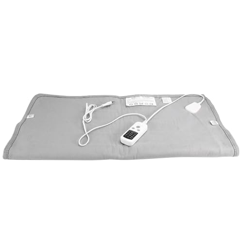 Baeroprki Manta Eléctrica de 220 V para Mantas Calefactoras de Cama con Interruptor de Control Inteligente, Alfombrilla Calefactora de 80 X 150 cm, Enchufe de la UE