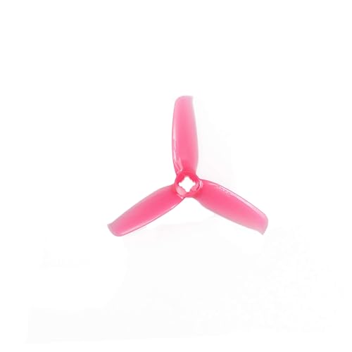 Hélice 3052 drone de course FPV tripale PC rose 3.0x5.2 de 4 paires