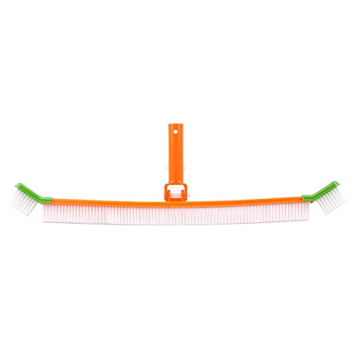 Cepillo lateral extraíble de PVC limpiador de piscinas para suelos, paredes y azulejos