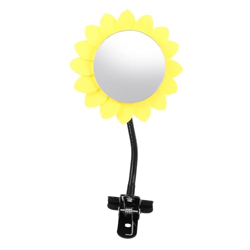 Miroir de sécurité à clipser jaune BESTonZON pour surveillance de bureau