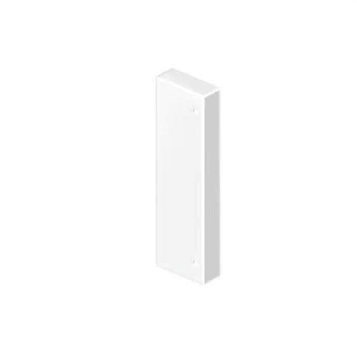 Unex 93370-03 - Tapa final 50x80 u24x pvc aluminio