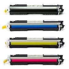 KIT 4x Toner Similar Compatível CE310A CE311A CE312A CE313A 126A | CP1025 CP1025NW |