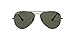 Produktbild Ray-Ban Unisex Aviator Sonnenbrille, Grey, 55