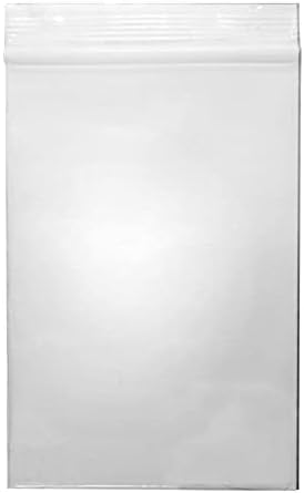 Woreczki strunowe, 100 sztuk, 100 x 150 mm, 10 x 15 cm, 90 my, bardzo mocne, zapinane na zamek błyskawiczny, torebki plastikowe na zamek błyskawiczny, torebki nadają się do użytku w FBA.