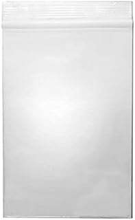 Woreczki strunowe, 100 sztuk, 100 x 150 mm, 10 x 15 cm, 90 my, bardzo mocne, zapinane na zamek błyskawiczny, torebki plastikowe na zamek błyskawiczny, torebki nadają się do użytku w FBA.