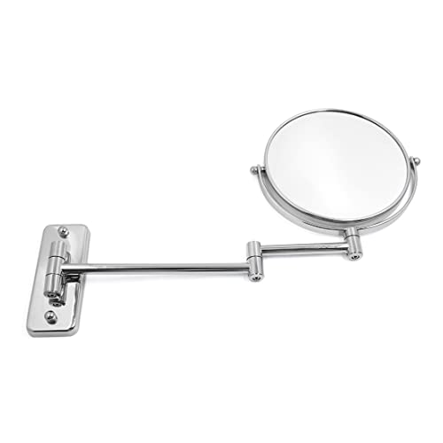 Espejo de maquillaje doble cara montado en pared 7 pulgadas miniatura 2
