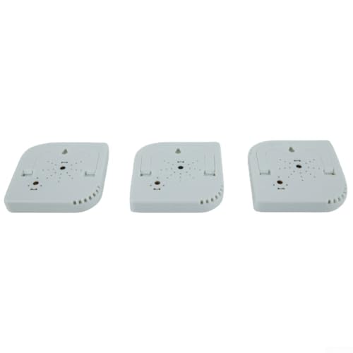 Gdfnmogo TA318 Thermomètre et hygromètre mural numérique intérieur/extérieur avec écran LCD, station météo ABS, double et humidité pour