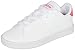 adidas Advantage K, Scarpe da Tennis, Blanc Rose Intense Blanc, 38 2/3 EU