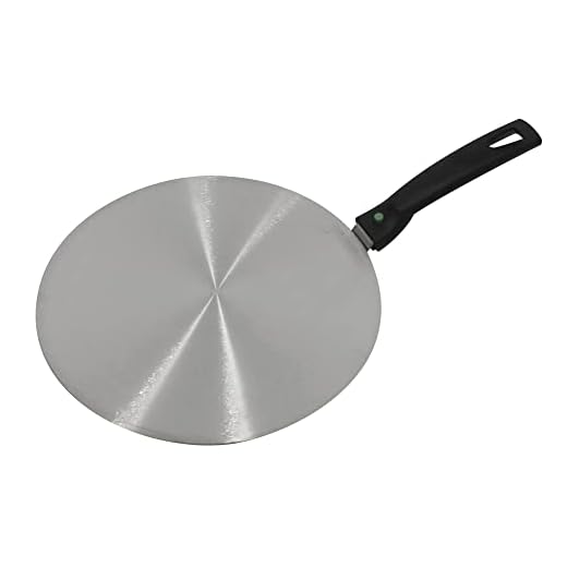 Scan Part 4200002227 Inductie-adapterplaat, roestvrij staal, 26 cm, 29 x 27 x 5 cm