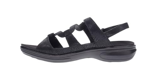 Image of Revere Shoes Emerald Back Strap Sandal for Women - Leather Sandals with Adjustable Straps - Lightweight Arch Support - Comfort Walking Sandals