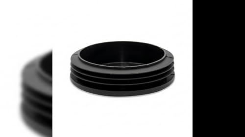 Image of Flyshop Plastic Hole Plug Round Tubing End Cap, Black, 74mm 2-7 /8 inch | 8 Pack, Chair Glide Inserts