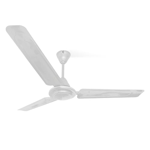 Image of CG Sahajair | High-Speed 1200mm Ceiling Fan | 100% Copper motor | 2 Year Warranty | Superior Air Delivery | Double Ball Bearing | Opal White