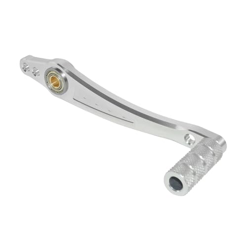 Pédale de changement vitesse moto CNC réglable à double roulement avec kit repose-pieds