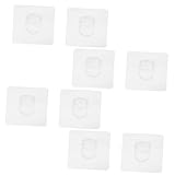 BCOATH 8 Pcs PET Cage Fixators Self-Adhesive PET Fence Retainers for Dogs and Cats Non-Slip Indoor Grip