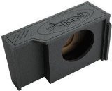 Bbox Single Sealed 10 Inch sprayliner Subwoofer Enclosure Accu-Tuned Sealed Subwoofer Boxes - Subwoofer Box Improves Audio Quality, Sound & Bass 1999-2007 Chevrolet/GMC Silverado/Sierra Extended Cab