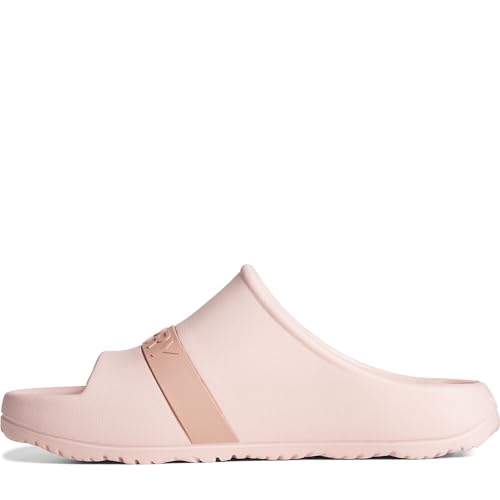 Sperry Ladies Footwear Women's Float Slide Logo Sandal, Blush, 104