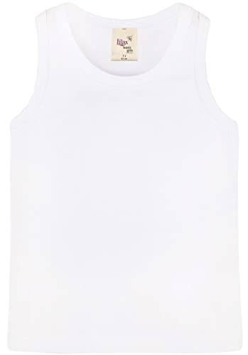 Lilax Girls' 3 Pack Racerback Tank Top Colorful Multipack4