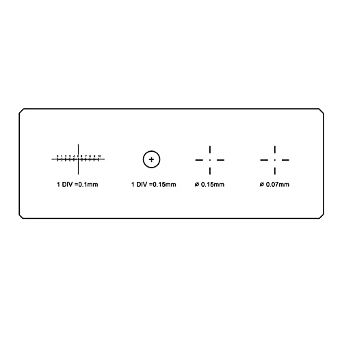 Antikes Mikroskop 0,01mm Mikroskop Bühne Mikrometer Kalibrierung Rut... – Grandado Mikroskop Zubehör Kalibrierlineal