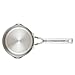KitchenAid 71026 3-Ply Base Brushed Stainless Saucepan with Pour Spouts, 1.5 Quart -Brushed Stainless Steel