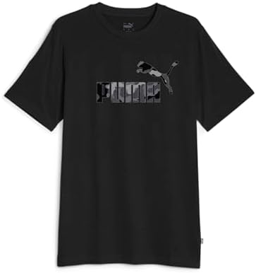PUMA Ess+ Camo Graphic Tee T-Shirts Mixte