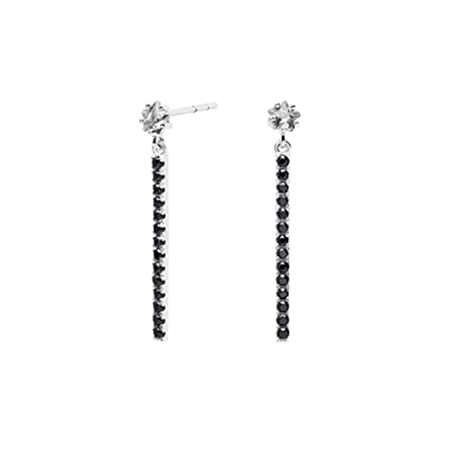 Boucles d'oreilles perçantes en zircon : brillance maximale et tige confort