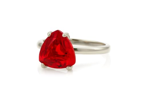 Bagues de pierre de naissance en argent et rubis pour toutes les occasions