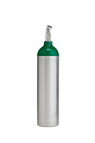 Cyl-Tec Medical D Oxygen Cylinder with CGA 870 Toggle Valve