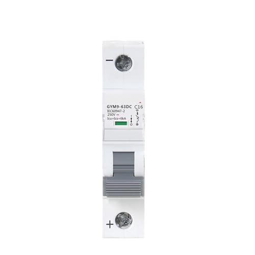 Mini disjoncteur DC 32A pour éviter la surchauffe des batteries de stockage 250V
