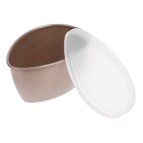 FUNOMOCYA Steamed Egg Bowl with Lid Microwave Egg Steamer for Baking Cakes Puddings Versatile Bakeware Pan Oven Microwave Safe Cooking Tool