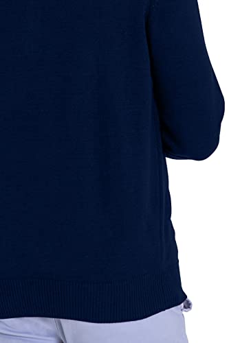 Pull de golf manches longues mi-saison coton pour homme - 7