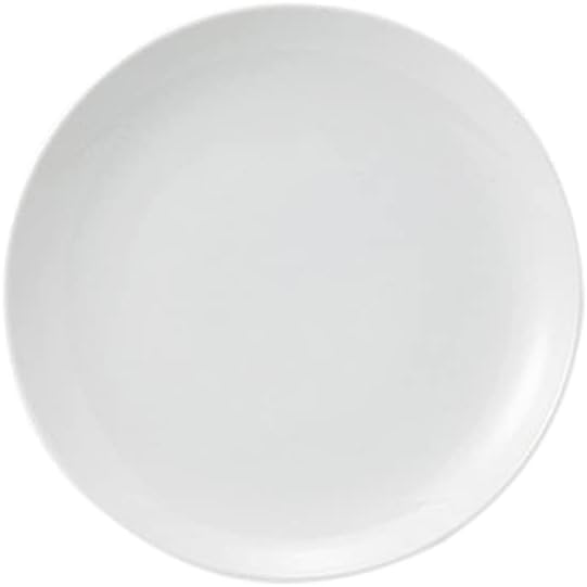 3-Piece Set Sinowa White Round 6.0 Dishes, 7.5 x 0.8 inches (19 x 2 cm), Chinese Open (Ramen Shop, Chinese Tableware, Asian Cuisine, Restaurant, Commercial Use)