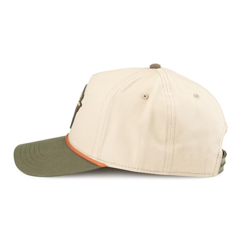 Image of AMERICAN NEEDLE Smokey The Bear Patch Unisex Adjustable Snapback Baseball Hat