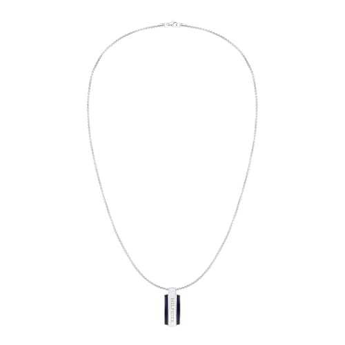 Collier homme Tommy Hilfiger avec pendentif plaque pour sublimer votre style au quotidien