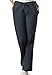 Cherokee Women's Fashionable Flare Leg Drawstring Pant, Pewter, Large
