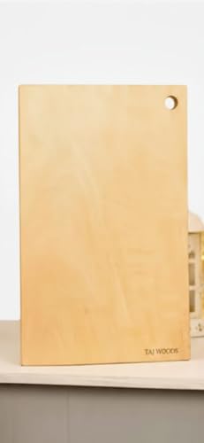 Image of Wooden Chopping Board Single piece Durable Tamarind Wood Without Chemical Joining & Glues High Density. Cutting Bord 14x8x1 inch