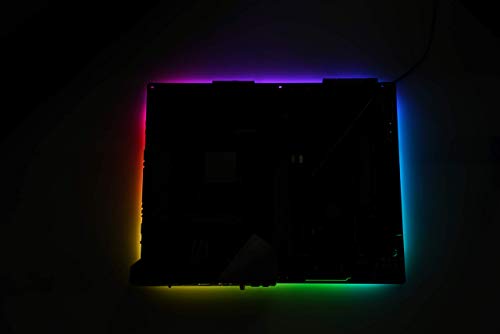 Formulamod Atx Motherboard Rgb Backplate Light-Emitting Back-Plane 5V 3 Pin Argb Desktop Decor Lamp Strip Back Light Pad #TOP4