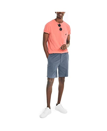 Nautica Men's Performance Deck Pocket T-Shirt, Dreamy Coral, Large #TOP14