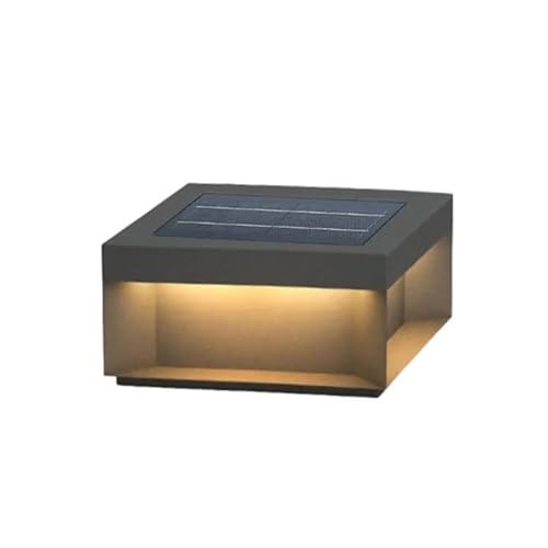 Lampe de pilier extérieure solaire IP65 imperméable LED deck - 2