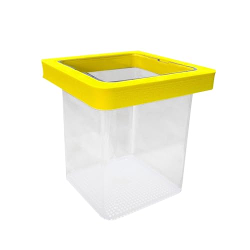 Bothyi Fish Breeding Isolation Box Incubation Box Floating Separation Hatchery Fish Isolation Box for Baby Fish Guppy Fish Clownfish
