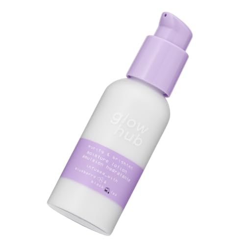 Glow Hub Purify & Brighten Moisture Lotion with Squalane for Blemish Prone Skin 95ml, White, 95 ml (Pack of 1) - Image 2