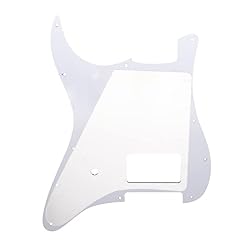Musiclily Pro 11 Trous Humbucker Couvert Single et Fente Potentiomètre Pickguard pour Guitare électrique USA/Mexique… - Les Beatles, Paul McCartney, John Lennon, RIngo Starr, George Harrison Musiclily Pro 11 Trous Humbucker Couvert Single et Fente Potentiomètre Pickguard pour Guitare électrique USA/Mexique… – Image 3