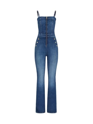 Chándal jumpsuit de algodón GUESS sin mangas ideal para tus looks diarios de mujer