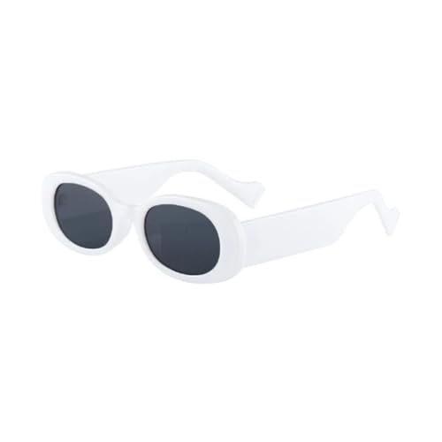Lunettes de soleil rétro punk unisexes monture large verres UV400
